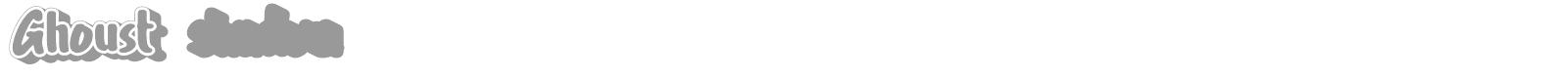 Ghoust font preview